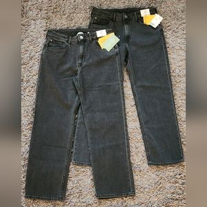 H&M Black Loose Youth Jeans